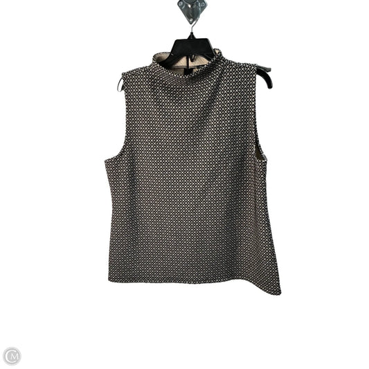 Top Sleeveless By Ann Taylor In Brown, Size: Xl