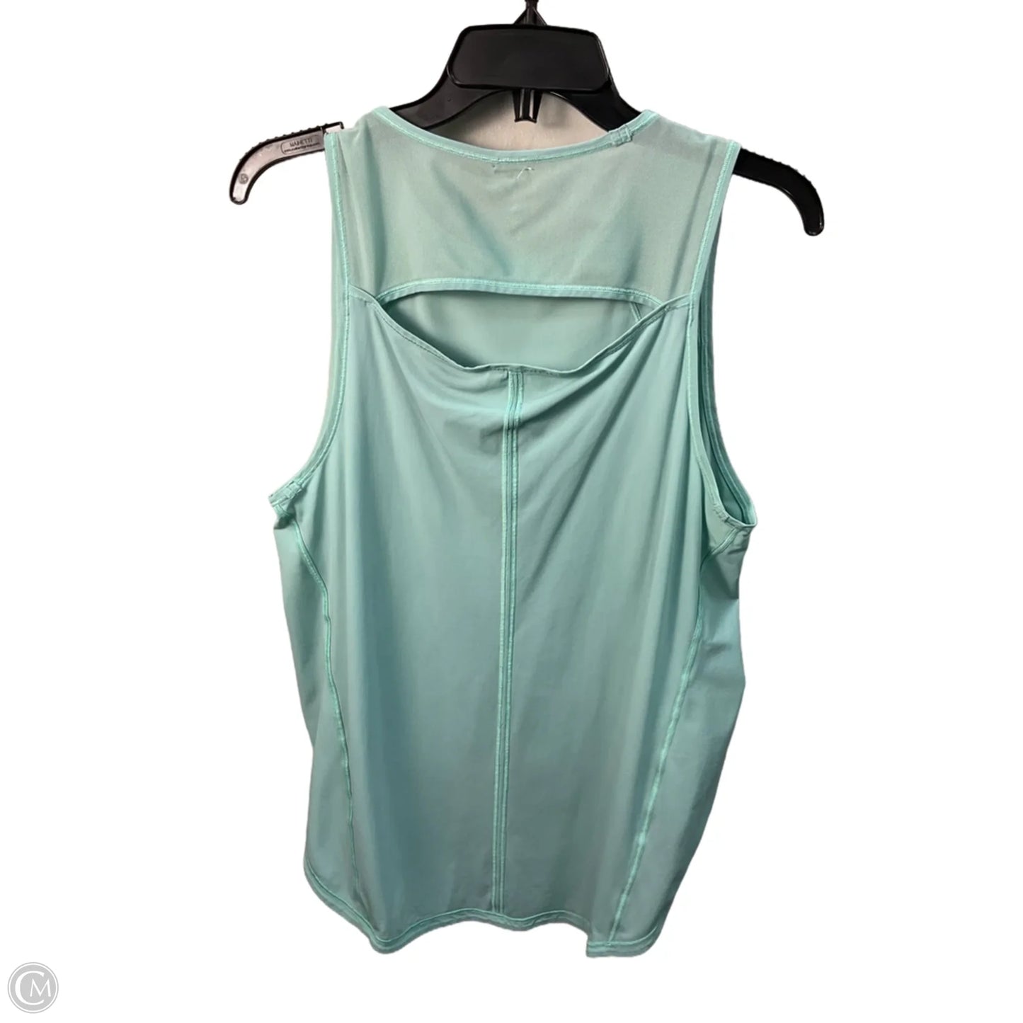 Athletic Tank Top By Lululemon In Teal, Size: M