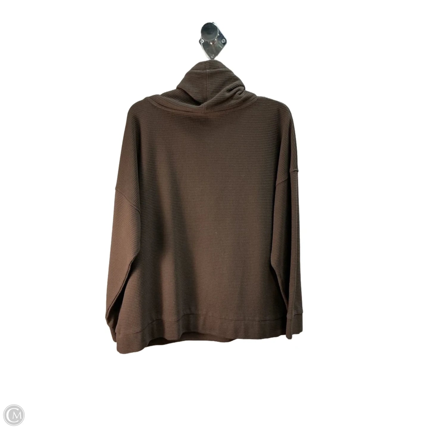 Athletic Jacket By Andrew Marc In Brown, Size: 18