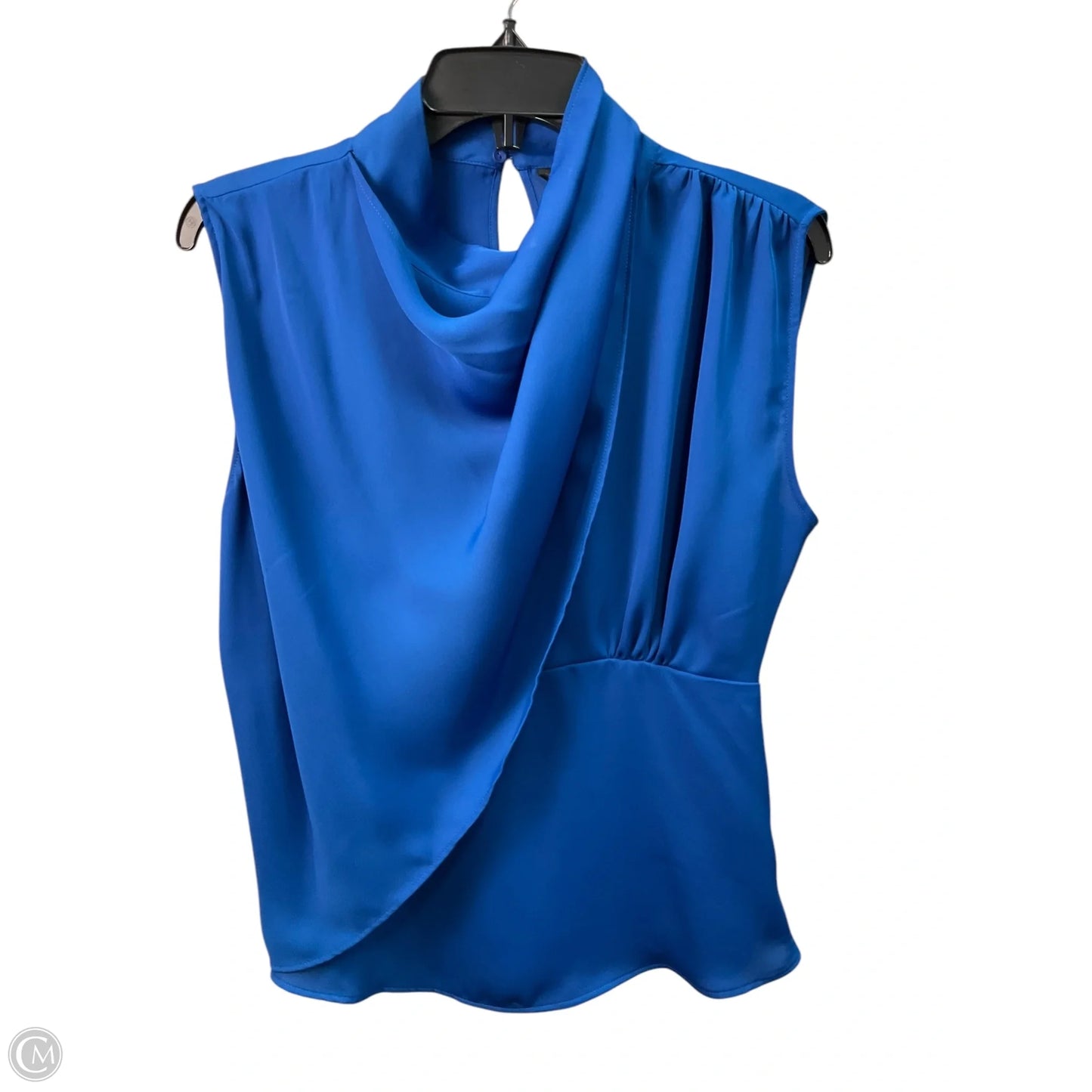 Top Sleeveless By Zara In Blue, Size: M