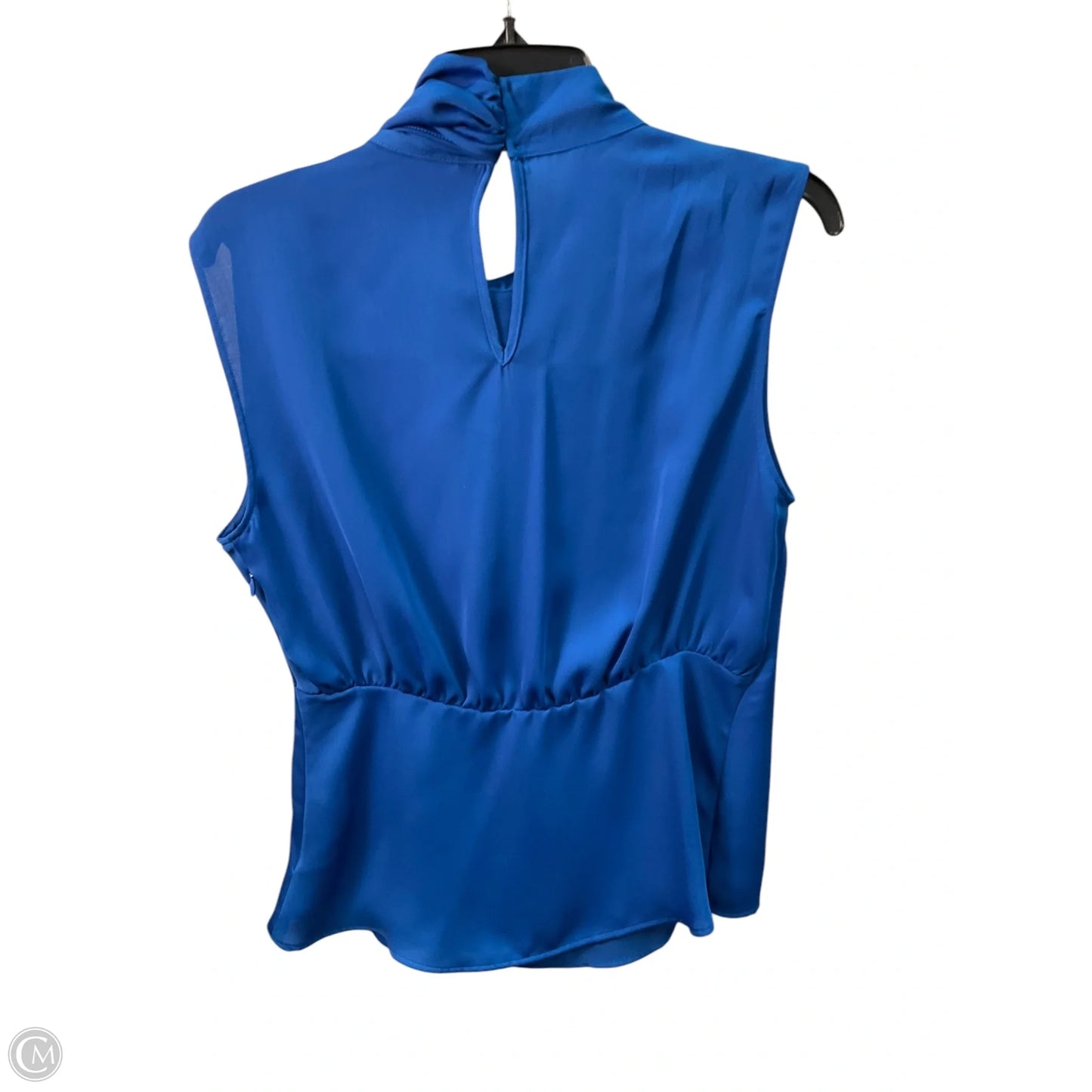 Top Sleeveless By Zara In Blue, Size: M