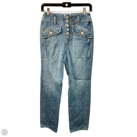 Jeans Straight By Veronica Beard In Blue Denim, Size: 2
