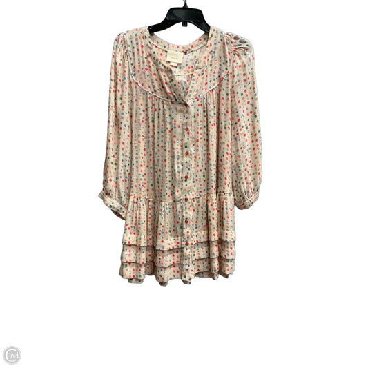 Dress Casual Short By Maeve In Beige, Size: M