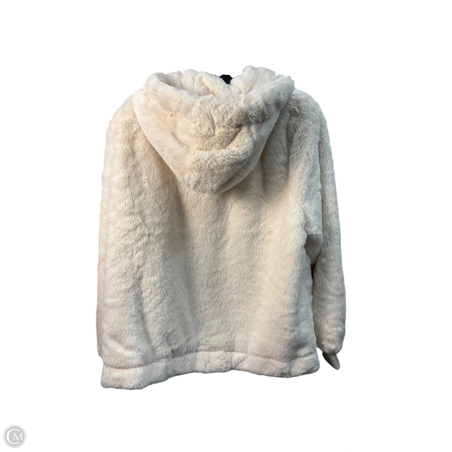 Jacket Faux Fur & Sherpa By Cmc In Beige, Size: Xl
