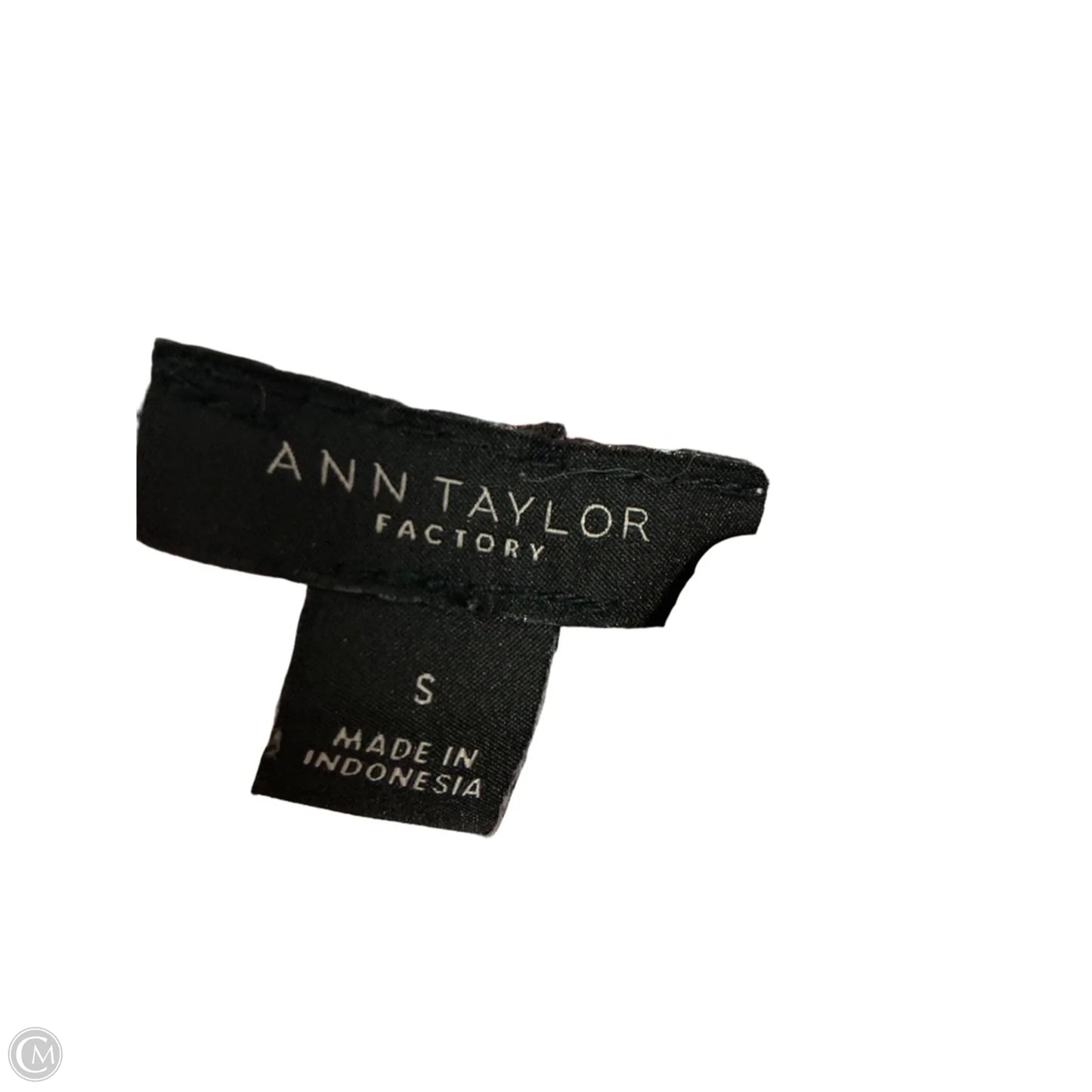 Top Short Sleeve By Ann Taylor In Green, Size: S