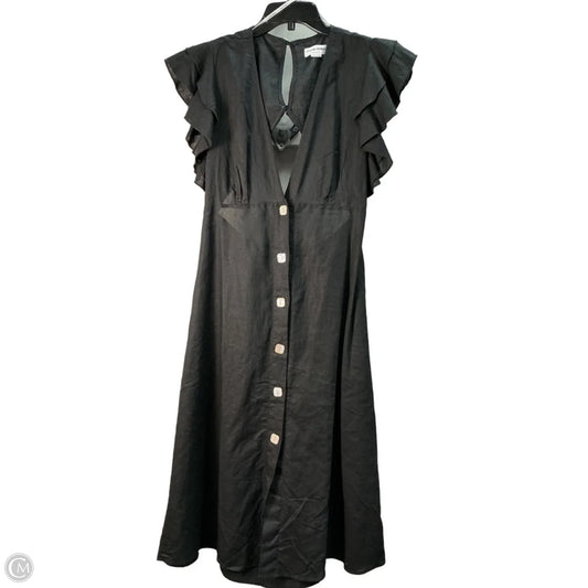 Dress Casual Maxi By Charlie Holiday In Black, Size: 8