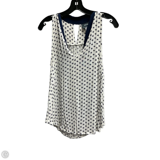 Top Sleeveless By Maeve In Beige, Size: 6