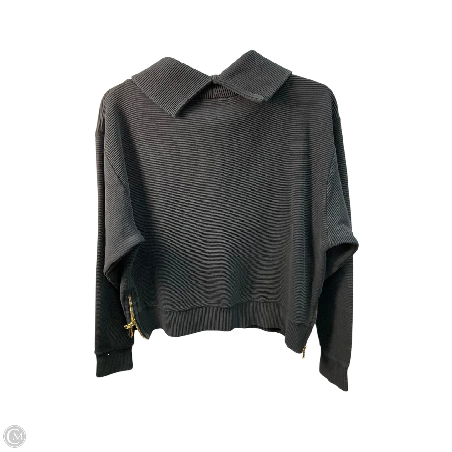 Top Long Sleeve By Varley In Black, Size: M