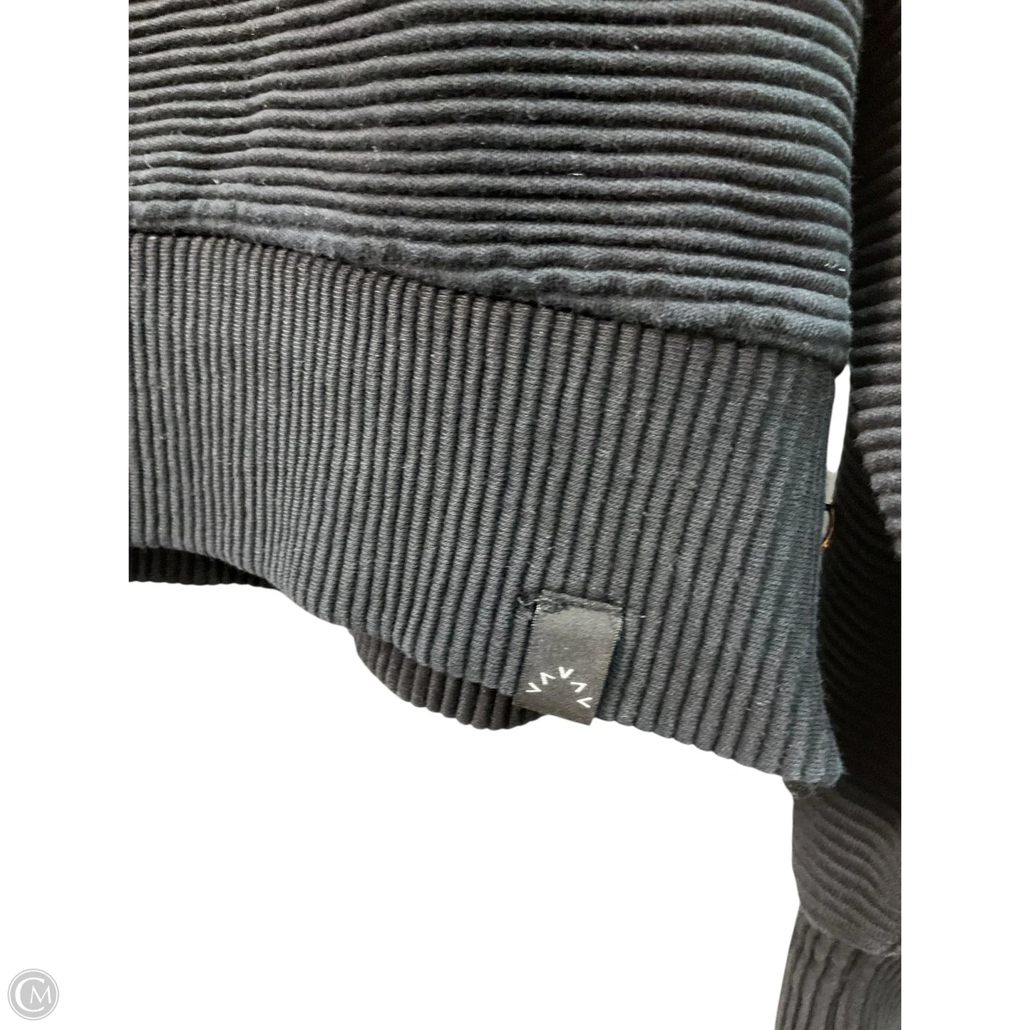 Top Long Sleeve By Varley In Black, Size: M