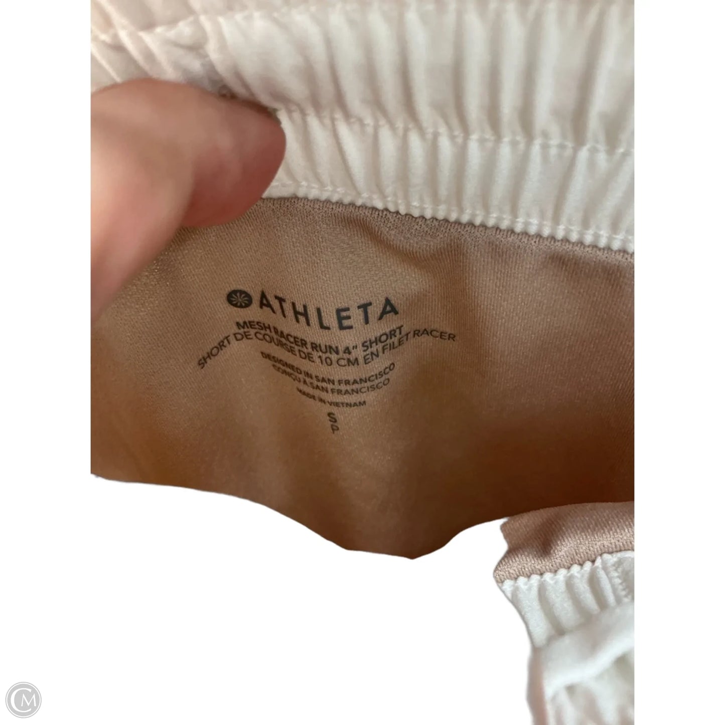 Athletic Shorts By Athleta In White, Size: S