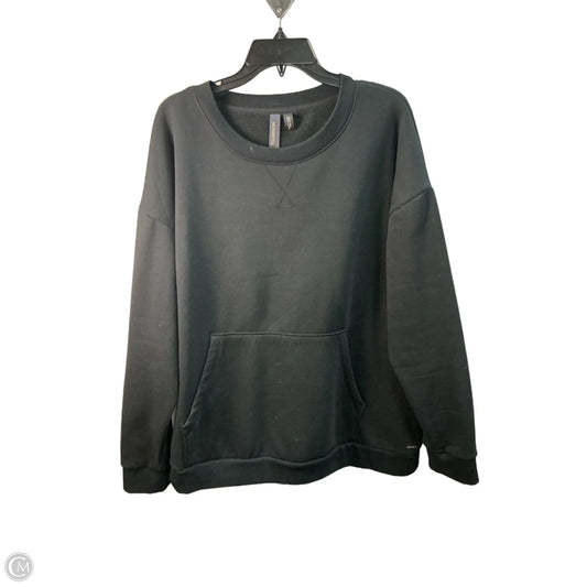 Athletic Sweatshirt Crewneck By Mondetta In Black, Size: 18