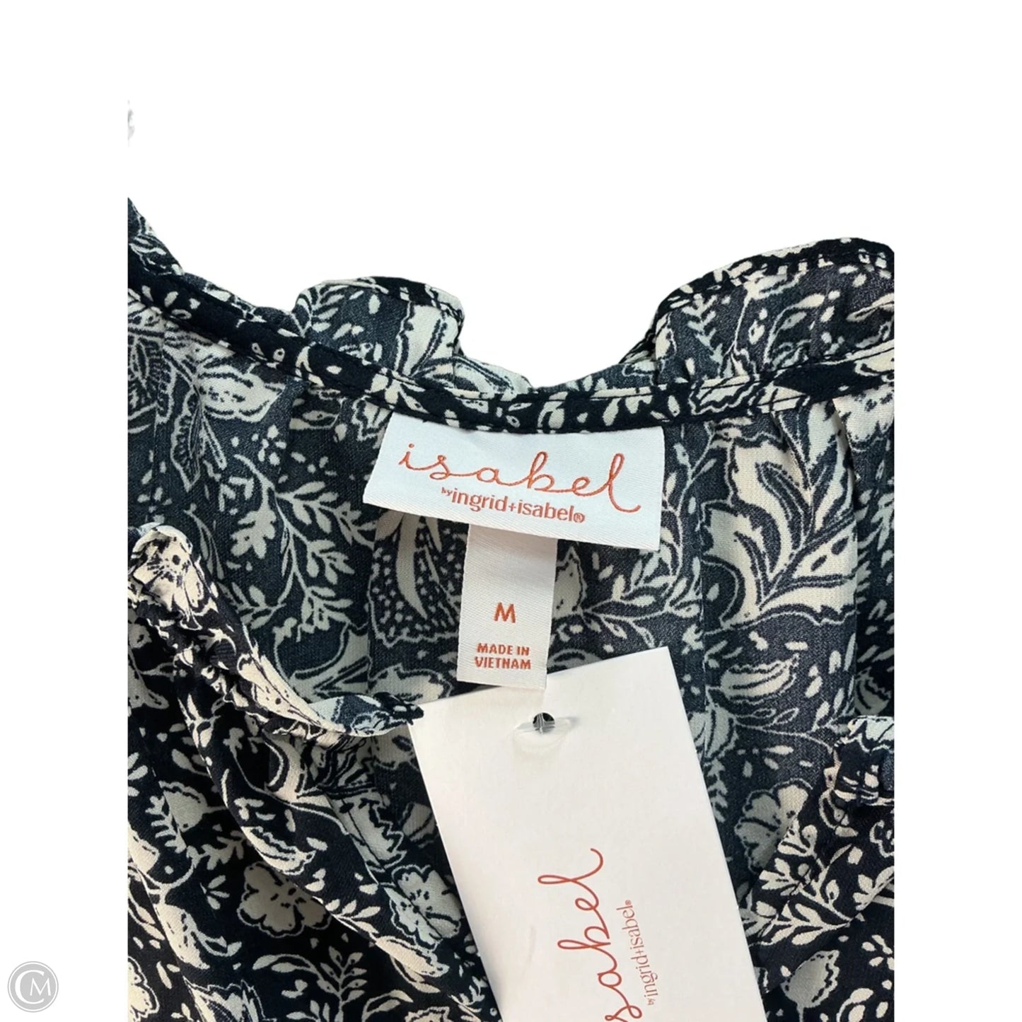 Top 2pc 3/4 Sleeve By Ingrid & Isabel In Blue, Size: M