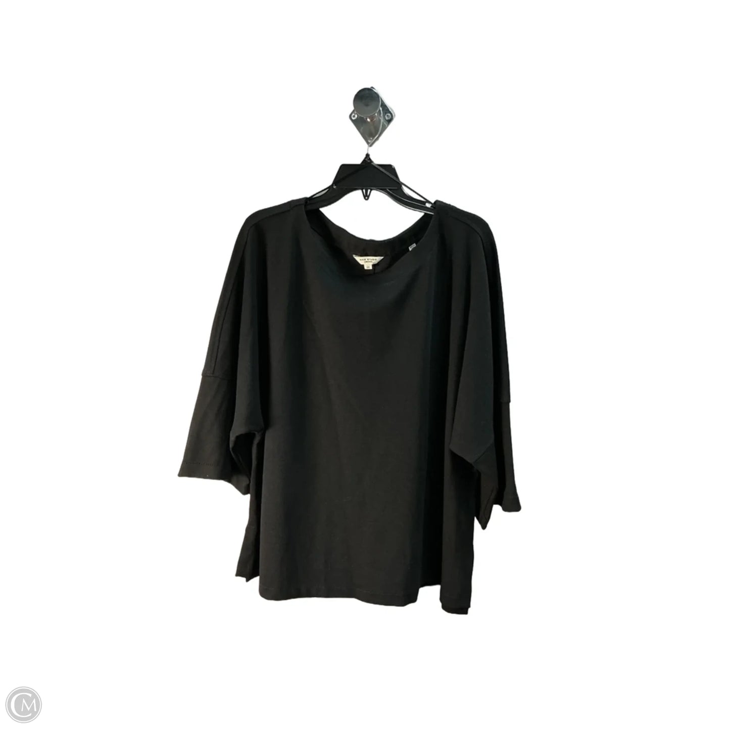 Top Long Sleeve By Max Studio In Black, Size: 2x