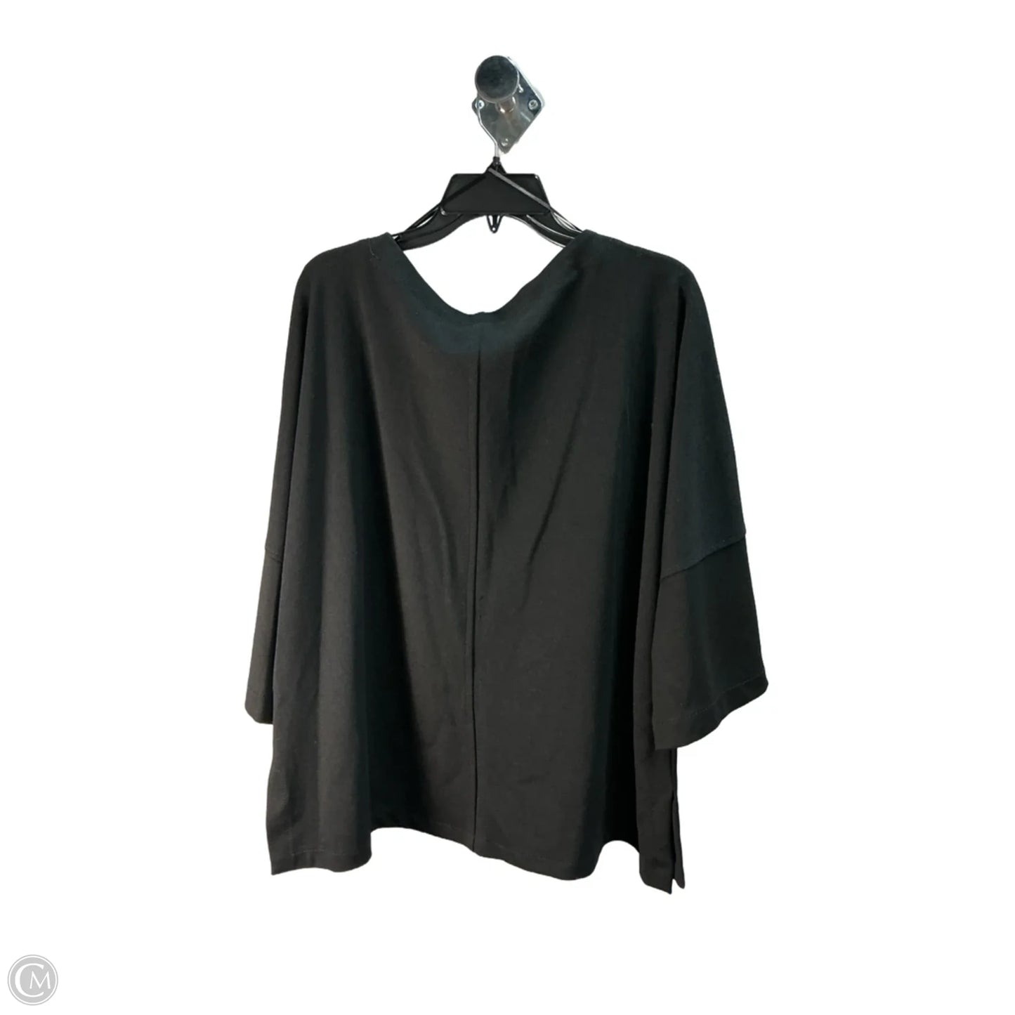 Top Long Sleeve By Max Studio In Black, Size: 2x