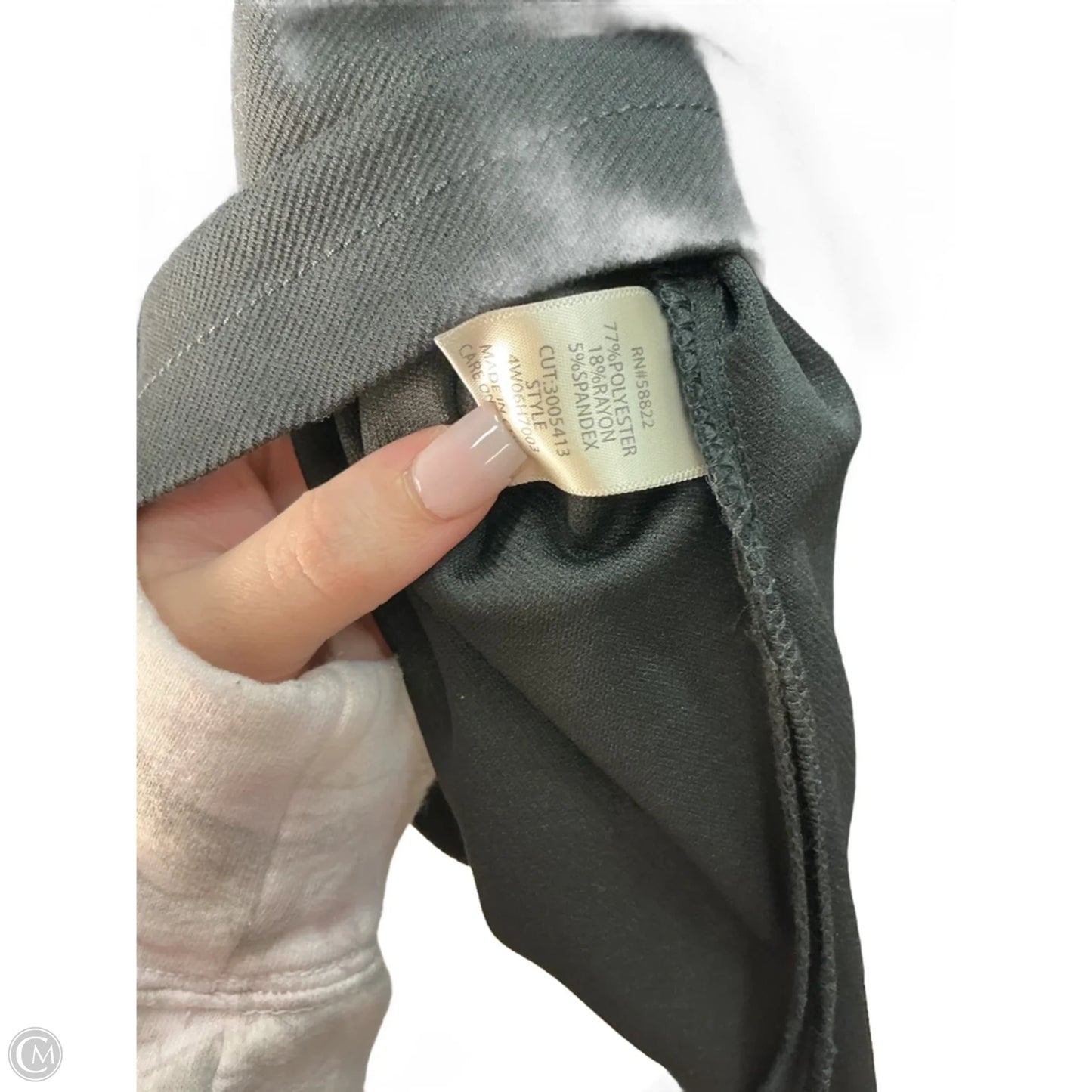 Top Long Sleeve By Max Studio In Black, Size: 2x