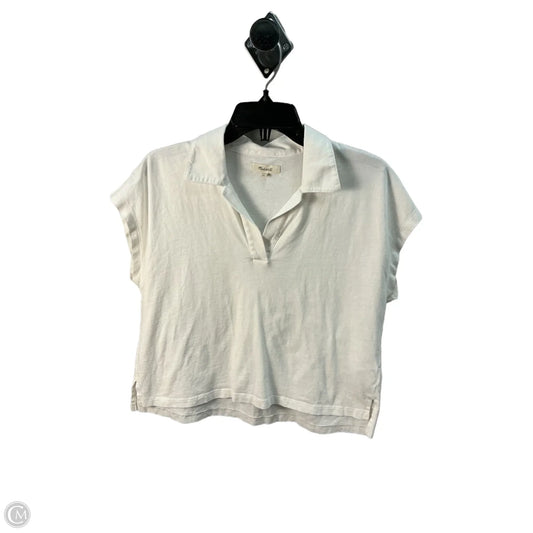 Top Sleeveless By Madewell In White, Size: M