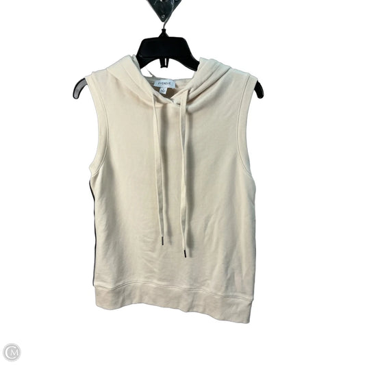 Top Sleeveless By Evereve In Cream, Size: S