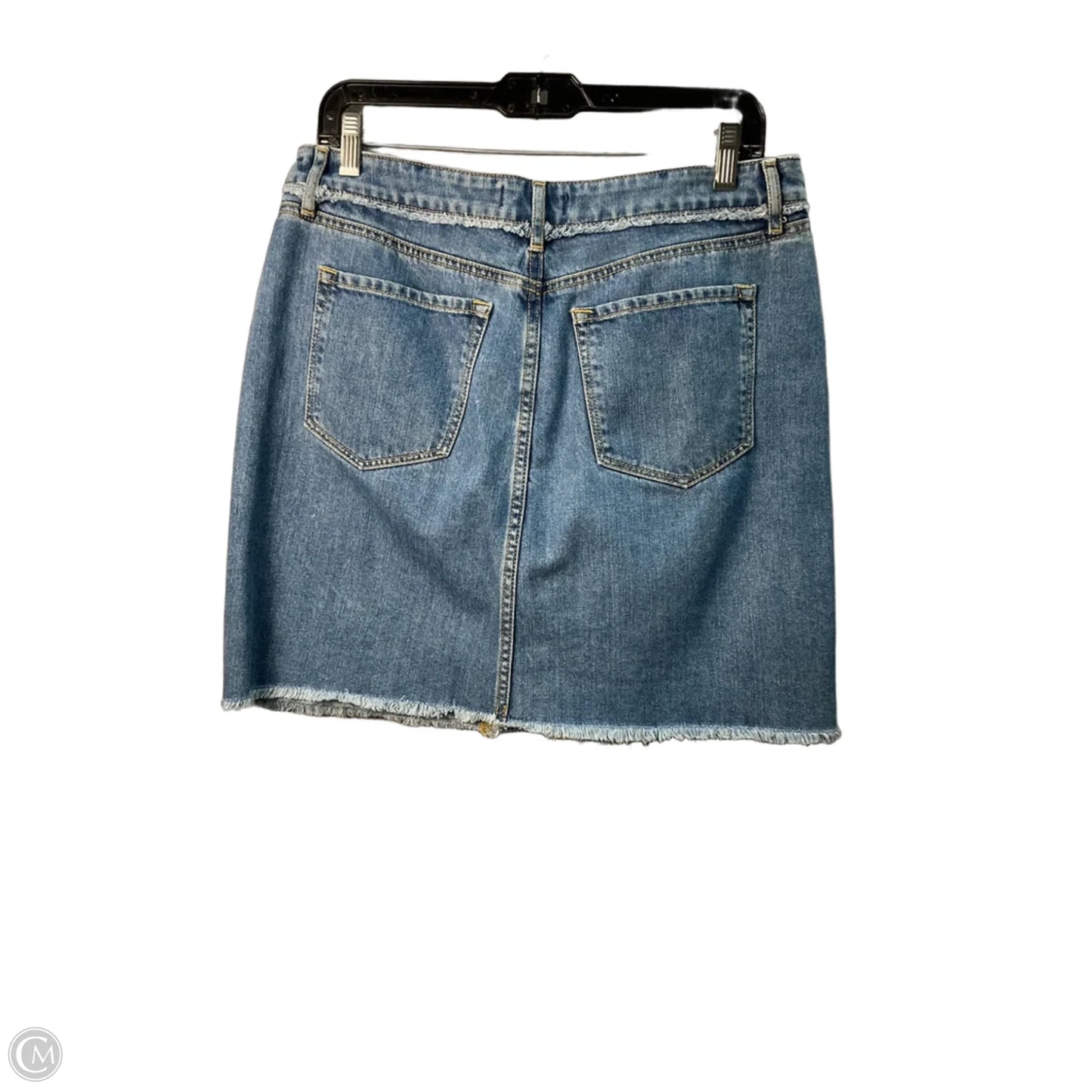 Skirt Mini & Short By Loft In Blue Denim, Size: 6