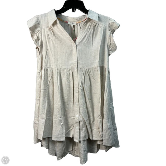 Dress Casual Midi By Umgee In Cream, Size: L