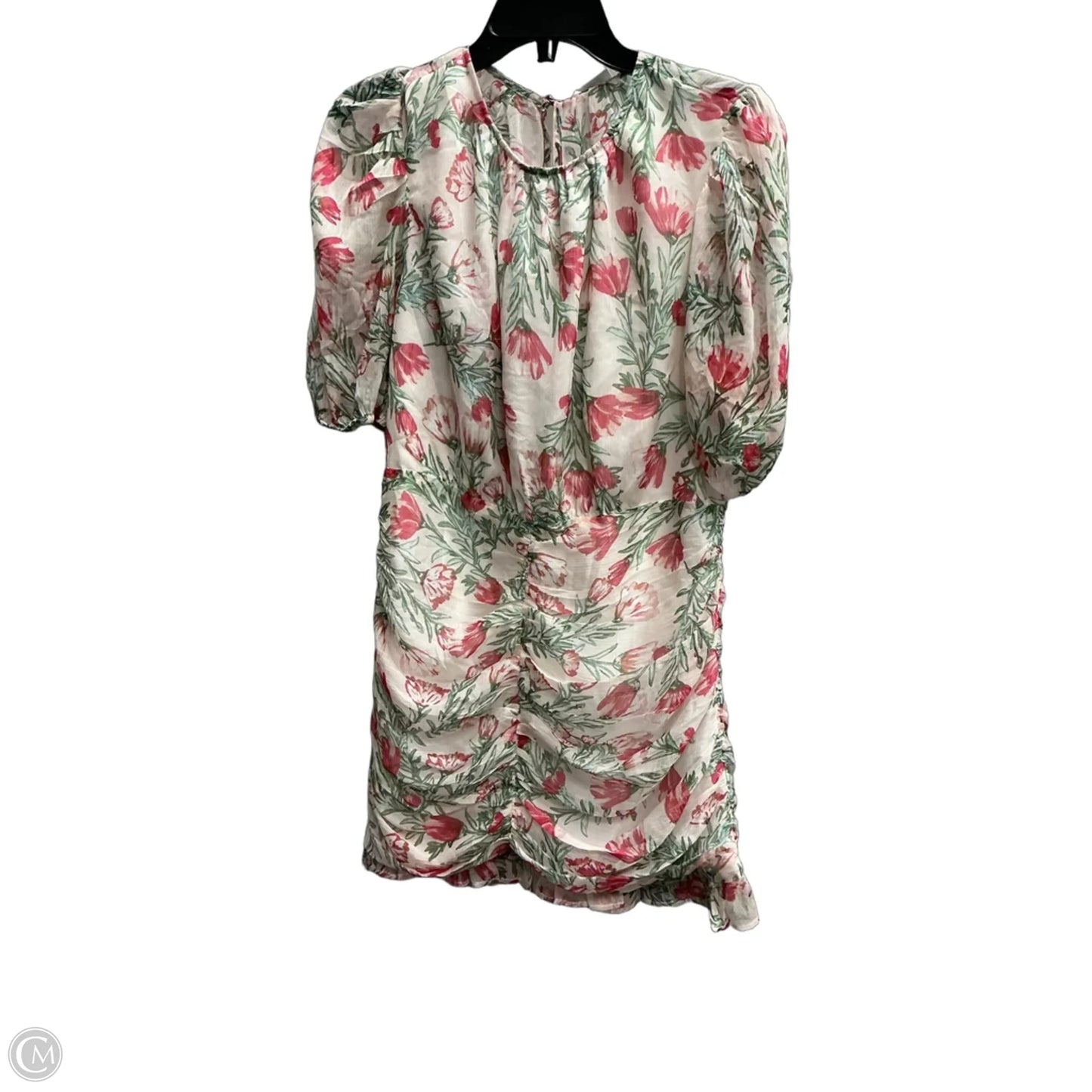 Top Short Sleeve By Hello Molly In Floral Print, Size: Xl