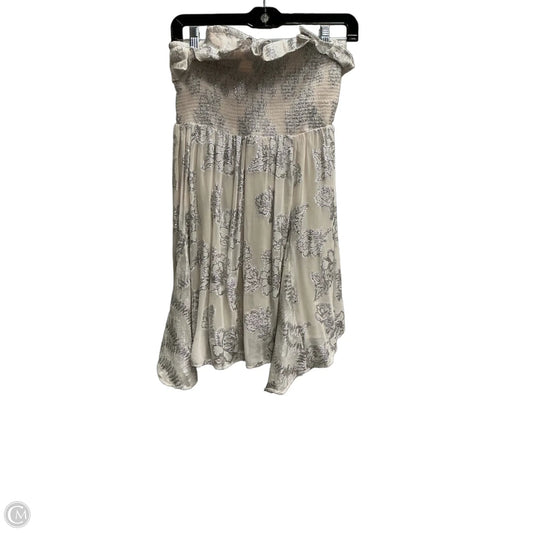 Dress Casual Short By Free People In Cream & Silver, Size: M