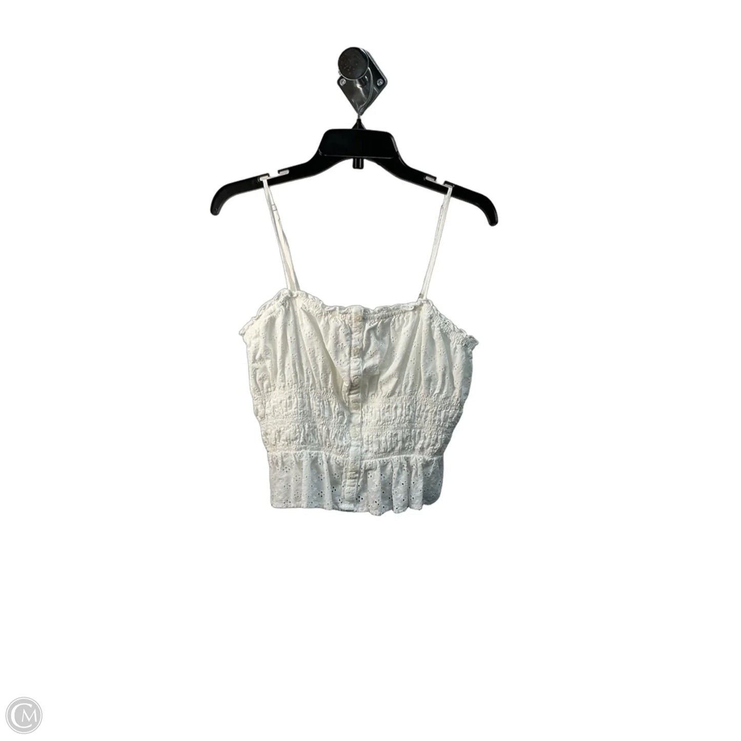 Top Sleeveless By Loft In White, Size: S