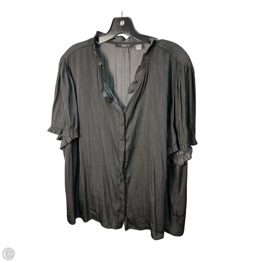 Top Sleeveless By T Tahari In Black, Size: 26