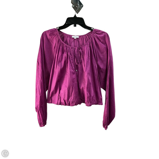Top Long Sleeve By Rails In Purple, Size: 18