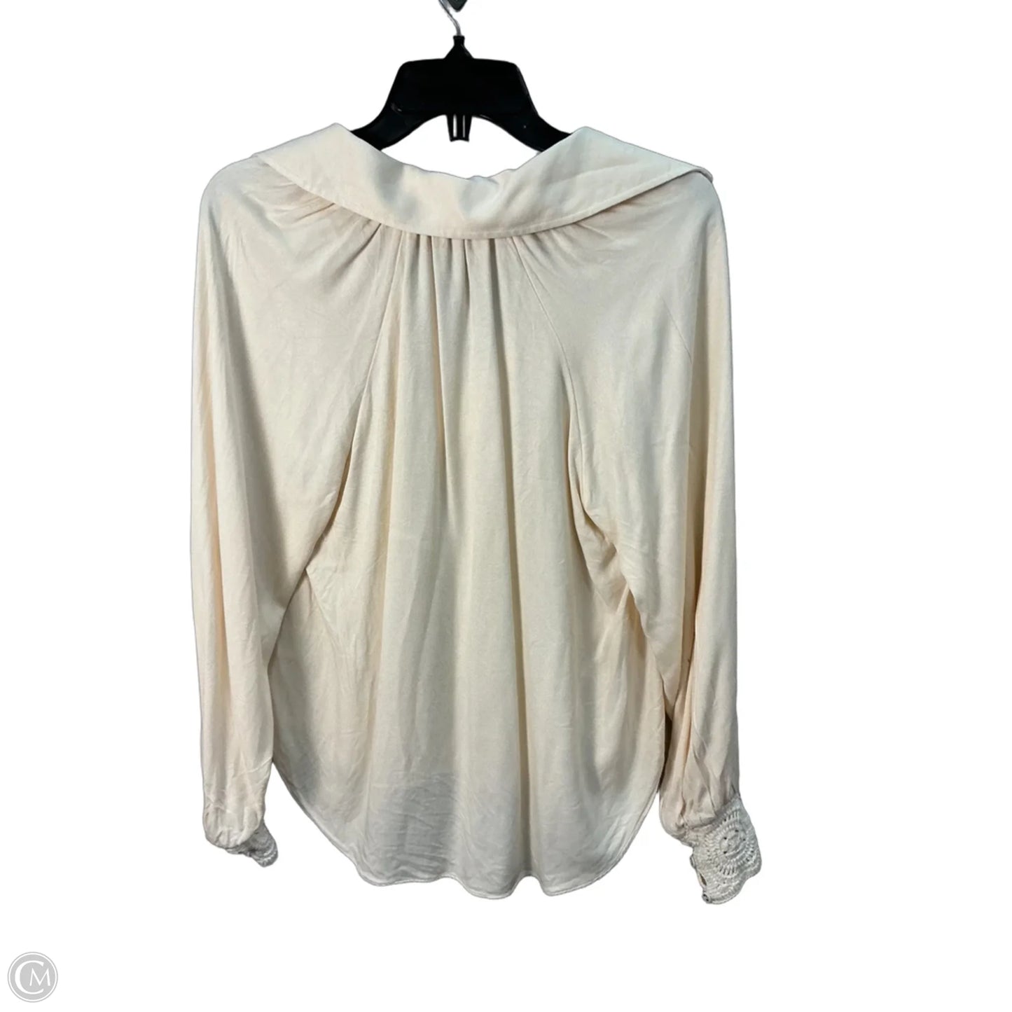 Top Long Sleeve By Joie In Cream, Size: S