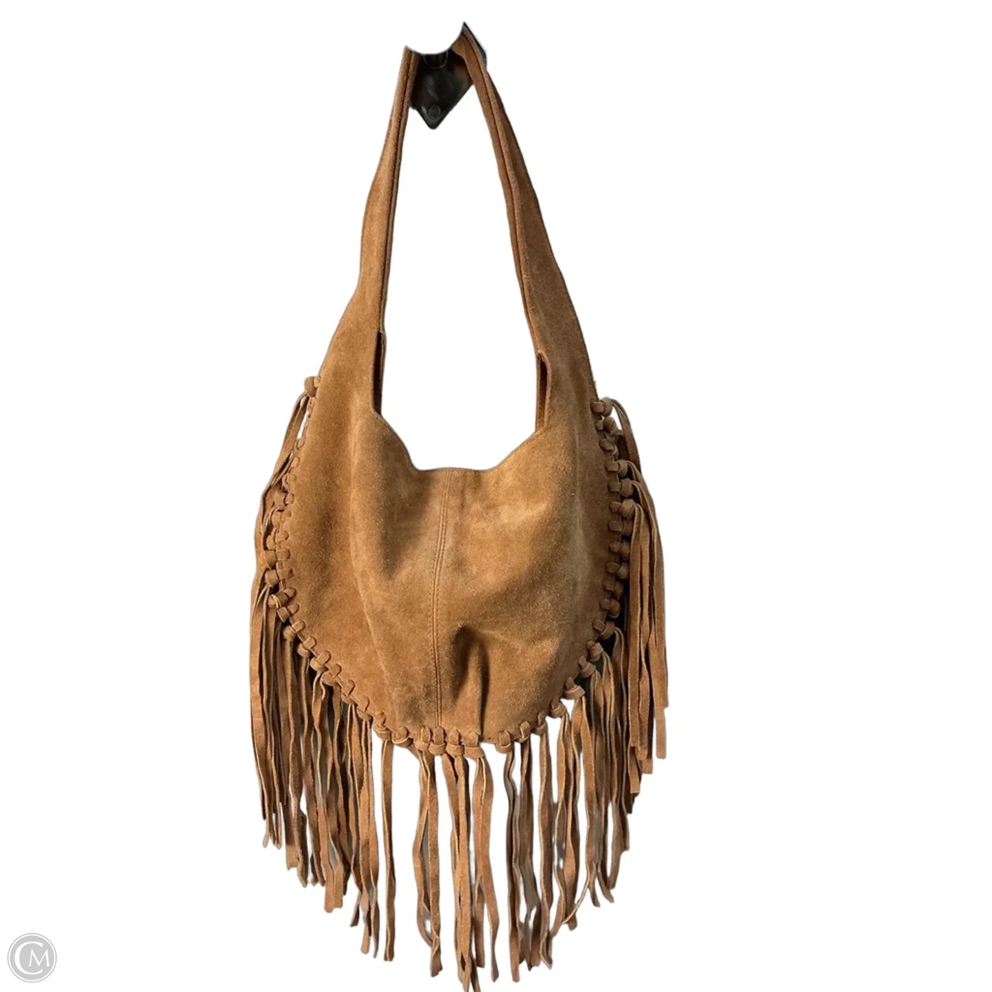 Handbag Leather By Free People, Size: Small