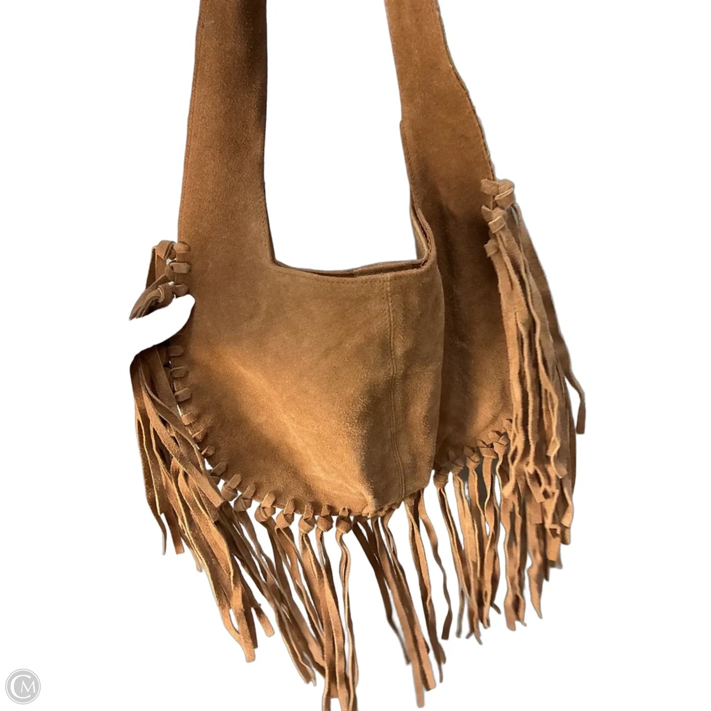 Handbag Leather By Free People, Size: Small