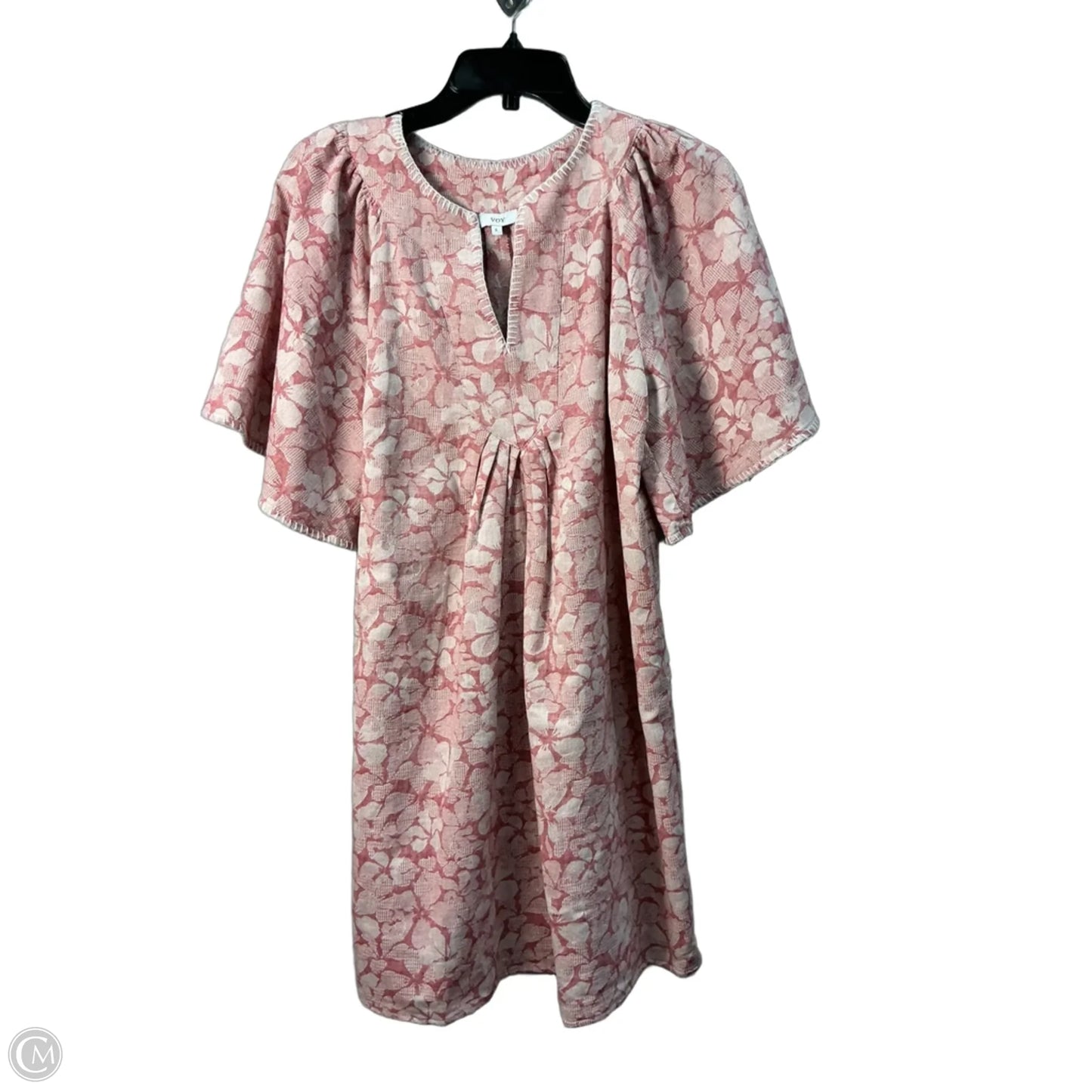 Dress Casual Midi By Voy In Pink, Size: S