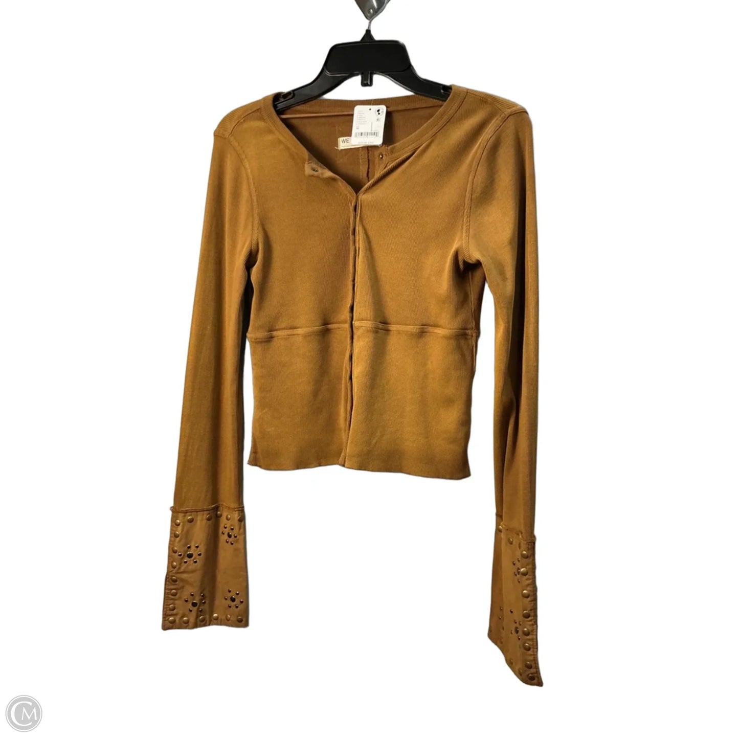 Top Long Sleeve By We The Free In Brown, Size: M