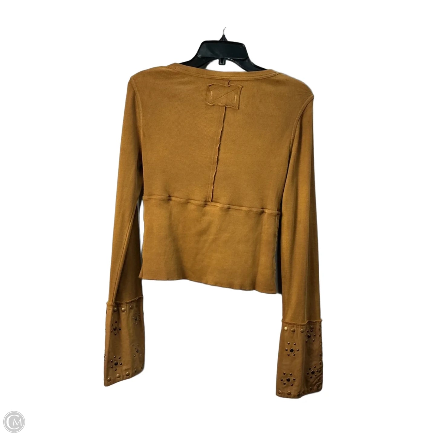 Top Long Sleeve By We The Free In Brown, Size: M