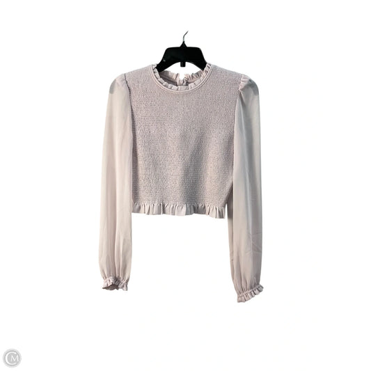 Top Long Sleeve By Wilfred In Purple, Size: S