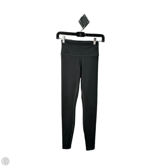 Athletic Leggings By Alo In Black, Size: Xs