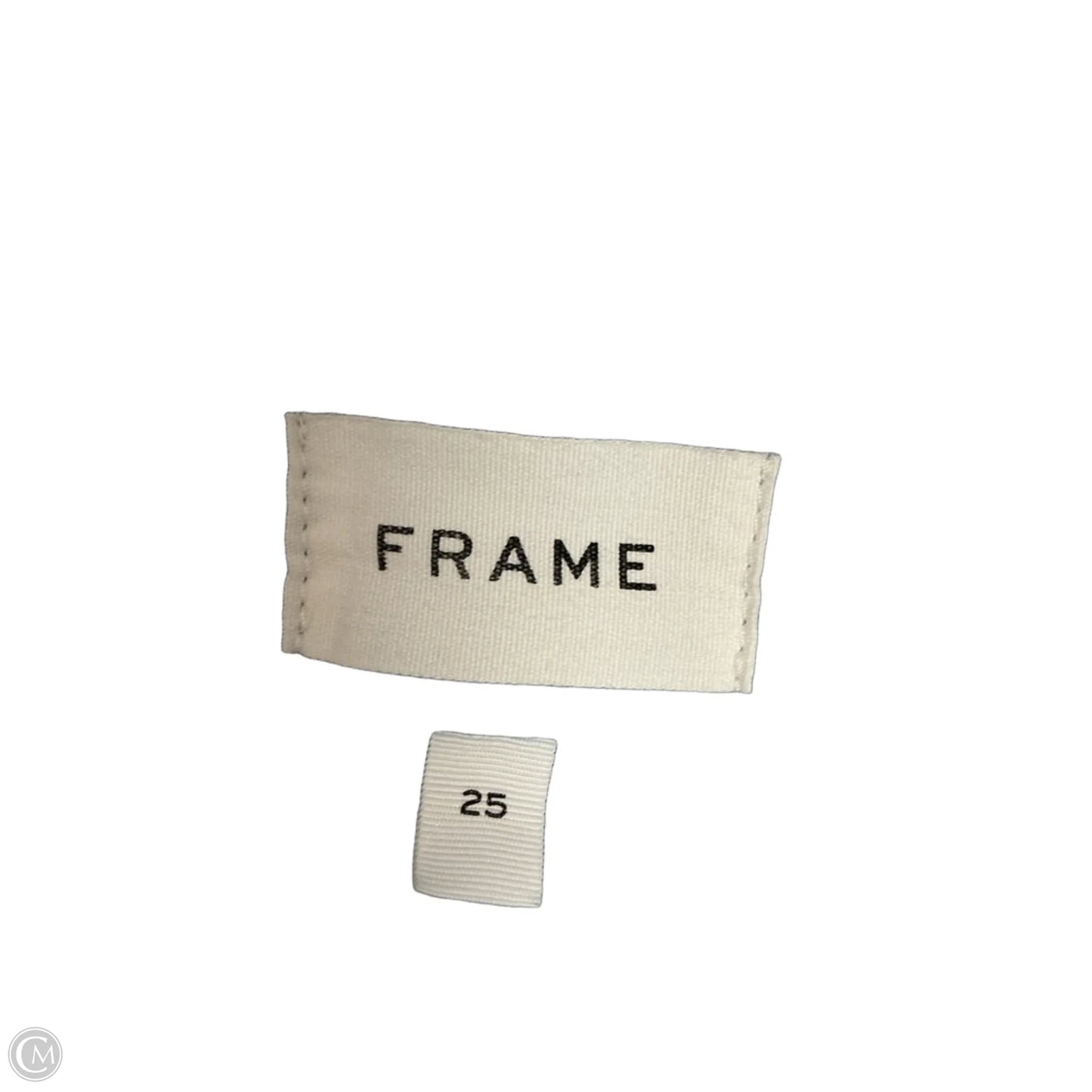 Jeans Straight By Frame In Blue, Size: 2