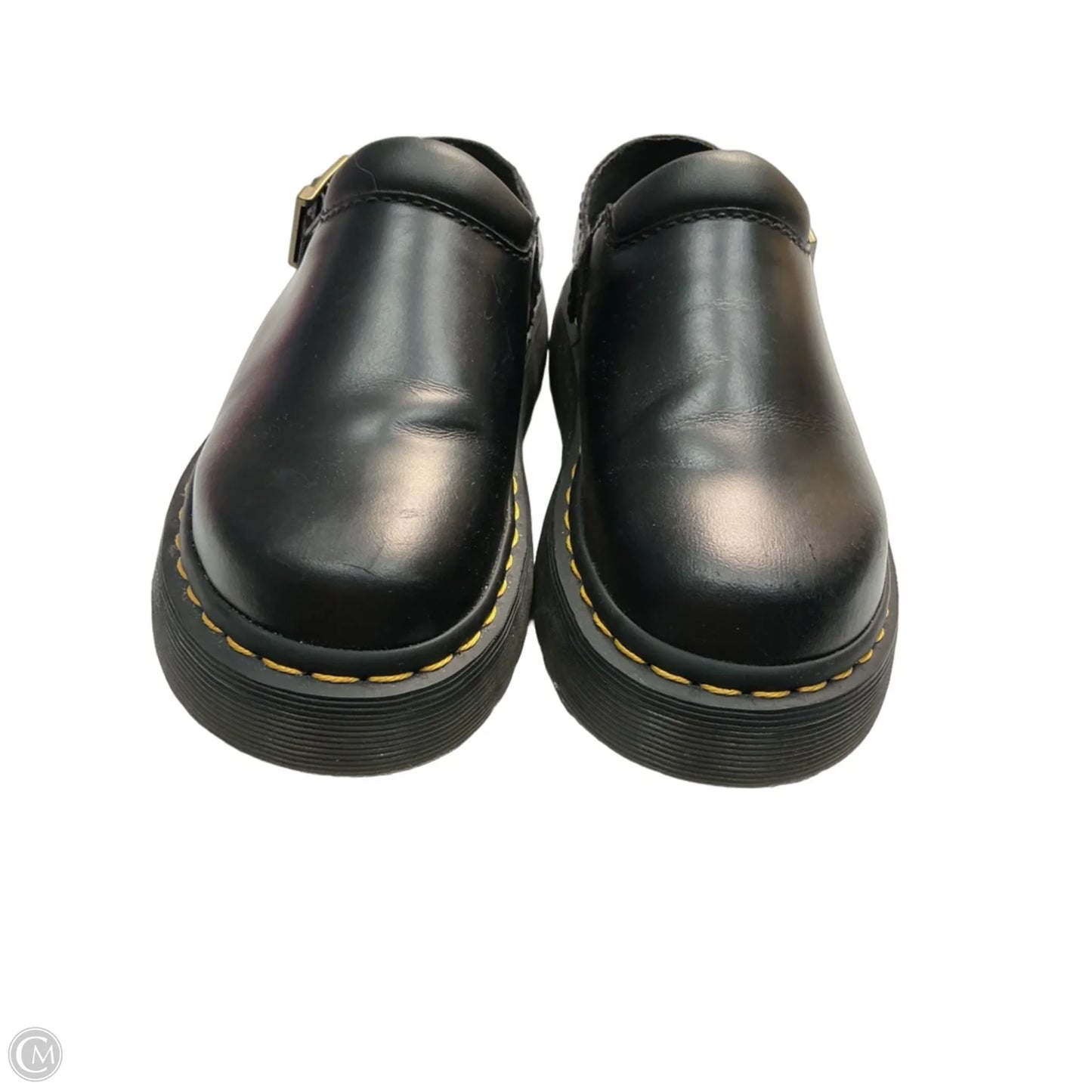 Shoes Flats By Dr Martens In Black, Size: 5