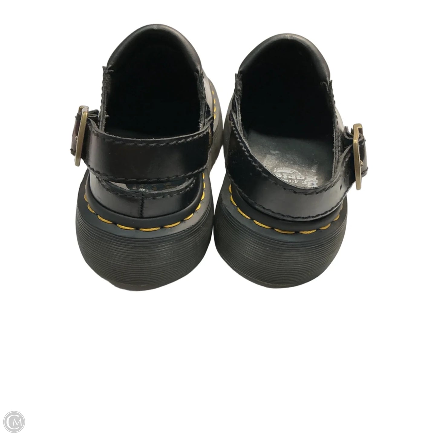 Shoes Flats By Dr Martens In Black, Size: 5