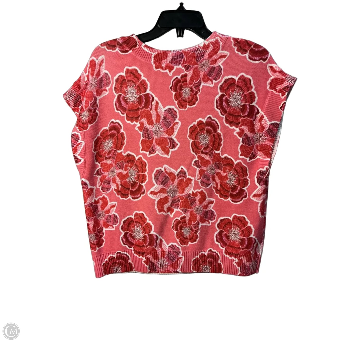 Top Sleeveless By Loft In Pink, Size: S