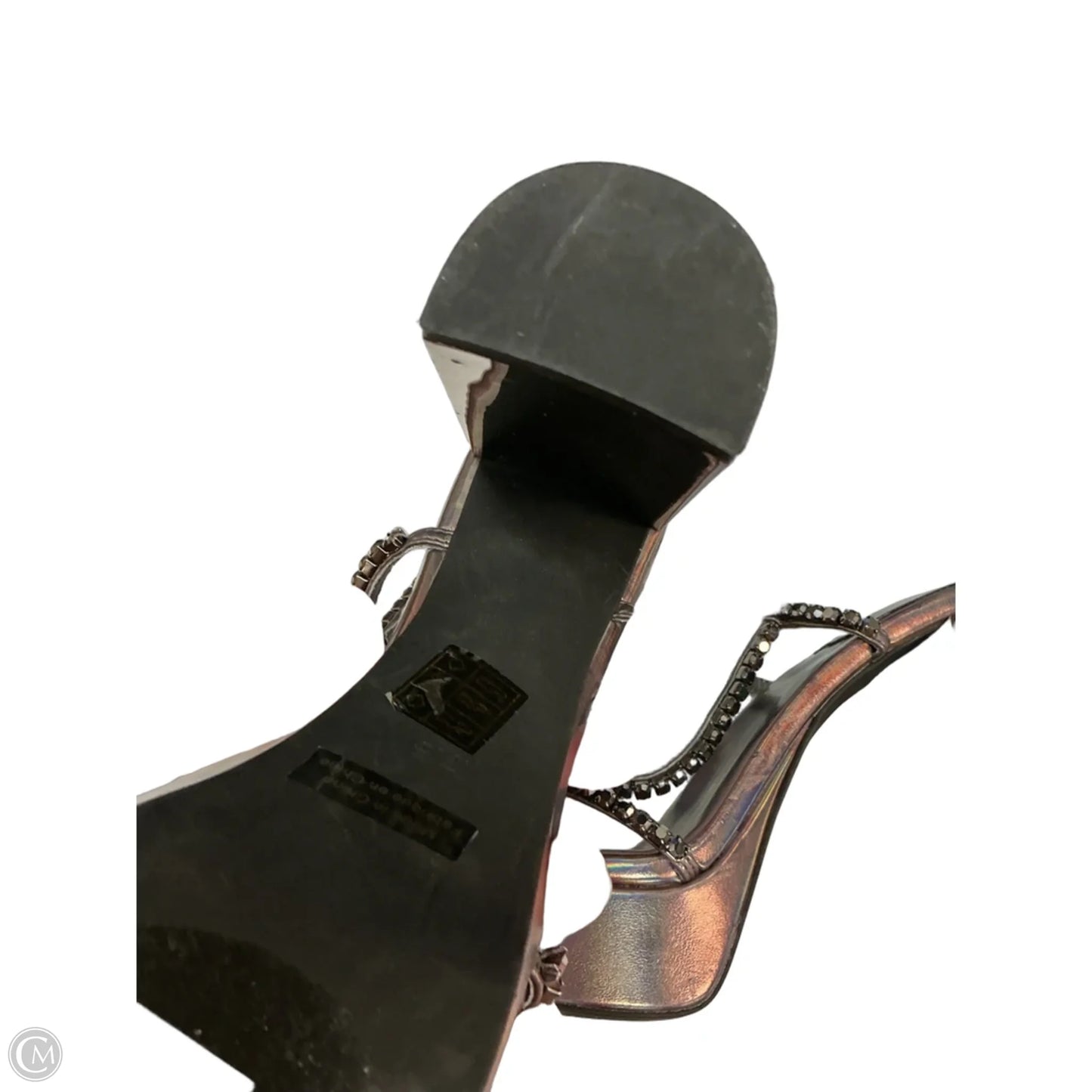 Sandals Heels Block By Jeffrey Campbell In Purple, Size: 7.5