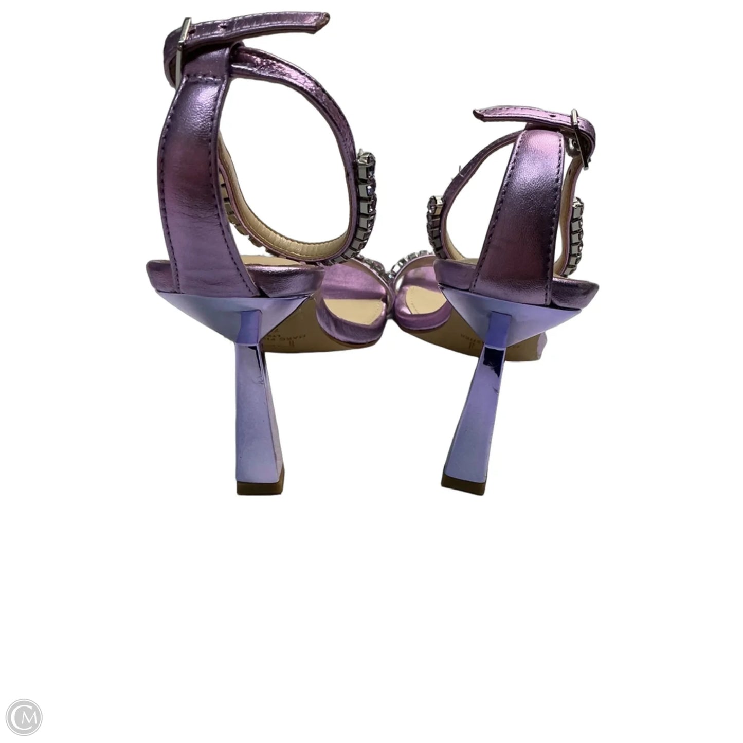 Sandals Heels Stiletto By Marc Fisher In Purple, Size: 7
