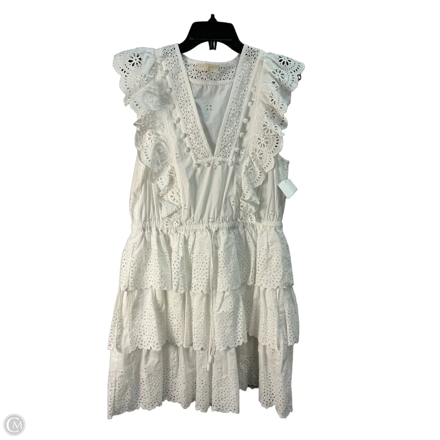 Dress Casual Midi By Ulla Johnson In White, Size: M
