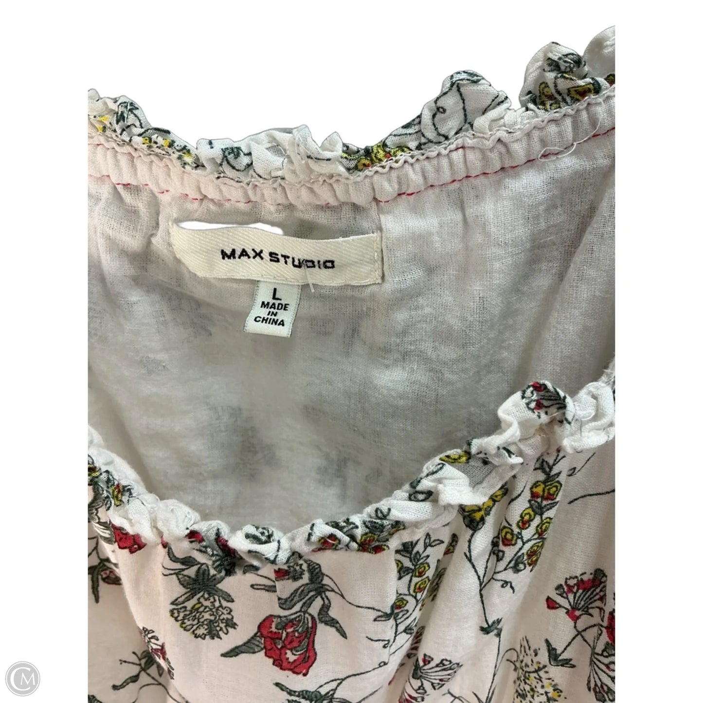 Dress Casual Midi By Max Studio In White, Size: L