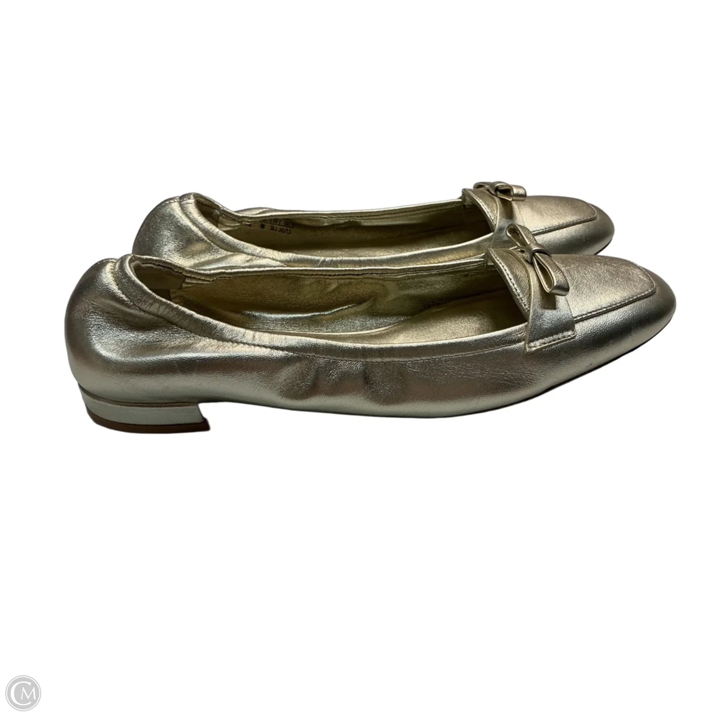 Shoes Designer By Stuart Weitzman In Gold, Size: 8
