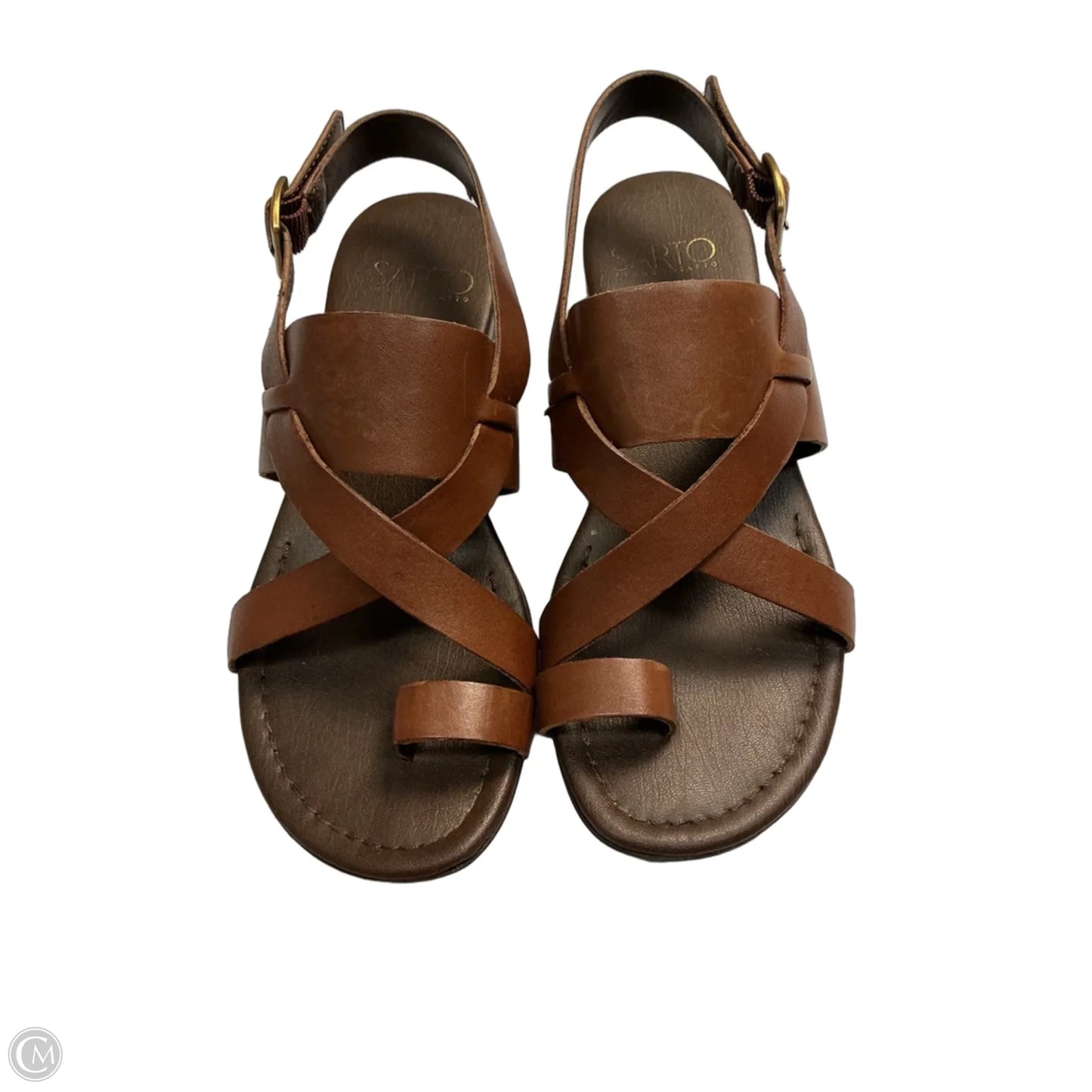 Sandals Flats By Franco Sarto In Brown, Size: 6