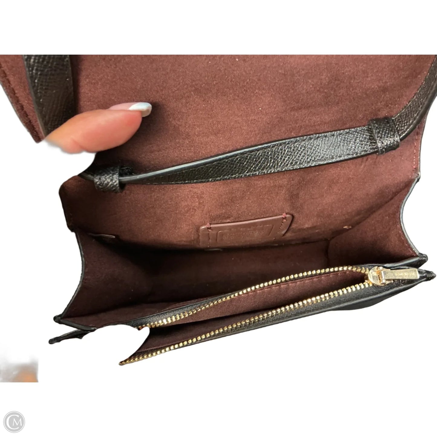 Crossbody Designer By Coach, Size: Small