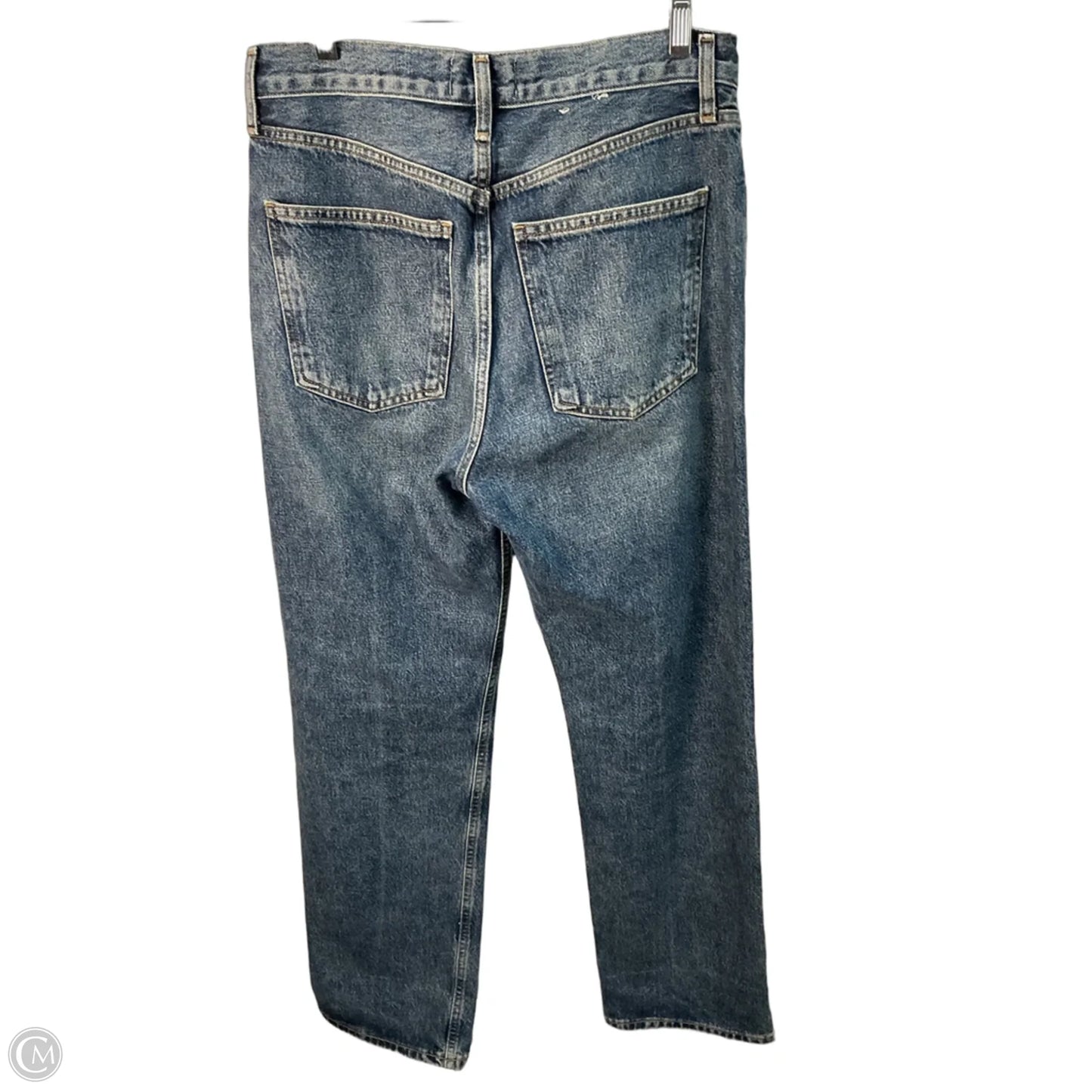 Jeans Straight By Agolde In Blue, Size: 2
