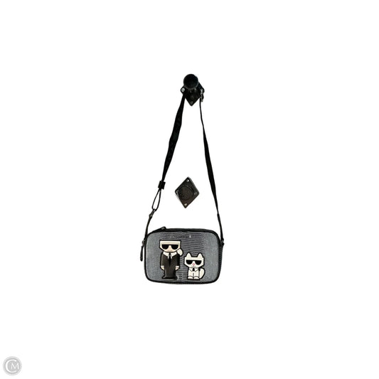 Crossbody Designer By Karl Lagerfeld, Size: Medium