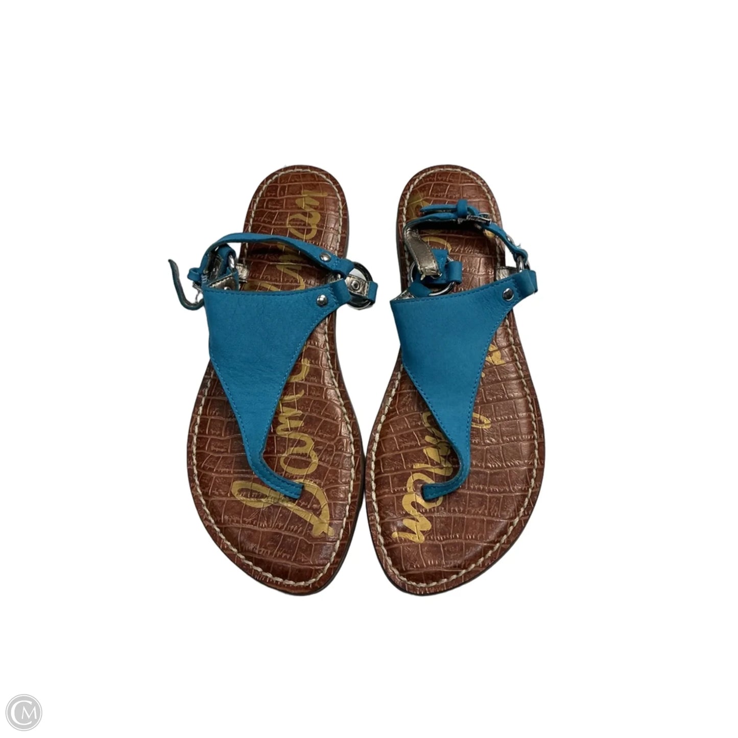 Sandals Flats By Sam Edelman In Blue, Size: 7